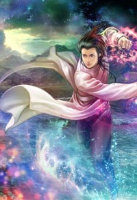 女郎骑着马来